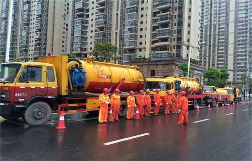 靖西市政管道清淤