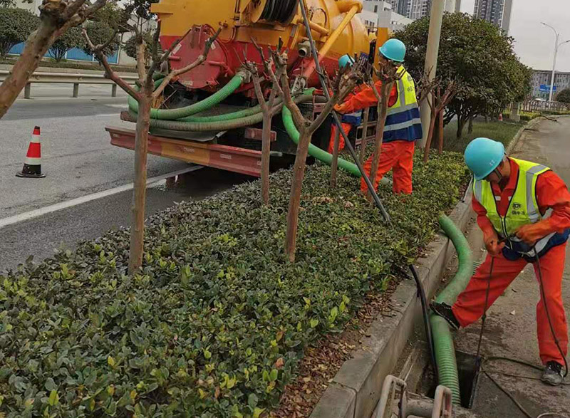 靖西市政管道清淤